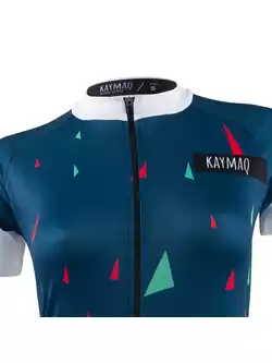 KAYMAQ DESIGN W1-W41 damska koszulka rowerowa krótki rękaw