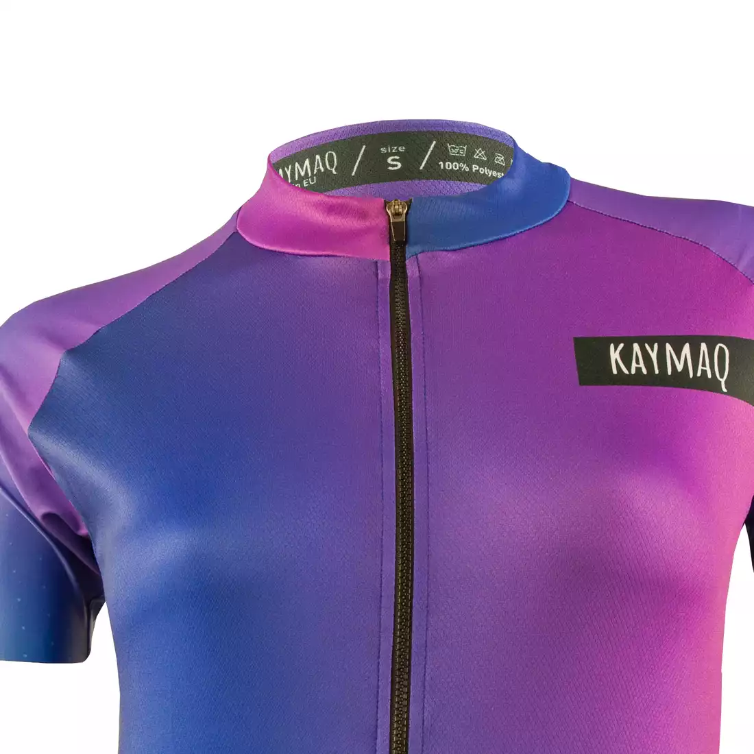 KAYMAQ DESIGN W1-W43 damska koszulka rowerowa krótki rękaw