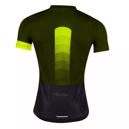 FORCE koszulka rowerowa unisex ASCENT green/fluo 9001161