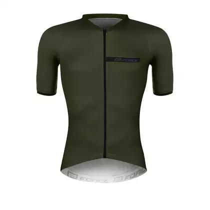 FORCE Męska koszulka rowerowa CHARM, zielona/army 9001191