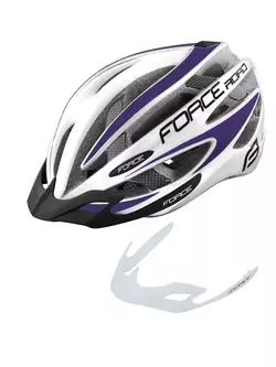FORCE kask rowerowy ROAD white/purple 9026195