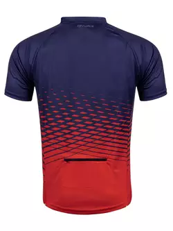 FORCE koszulka rowerowa MTB ANGLE blue/red 9001524