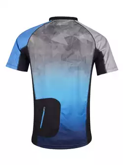 FORCE koszulka rowerowa MTB CORE blue/grey 9001528