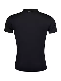 FORCE koszulka sportowa z krótkim rękawem BIKE black 90789