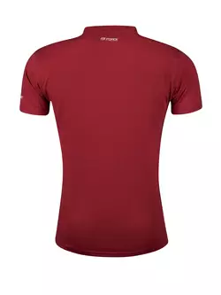 FORCE koszulka sportowa z krótkim rękawem BIKE red 90790
