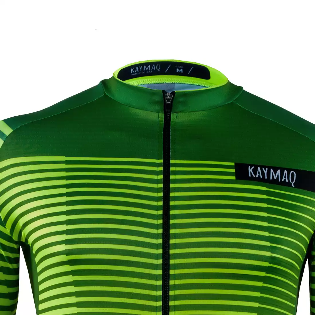 KAYMAQ M66 RACE męska koszulka rowerowa z krótkim rękawem zielony