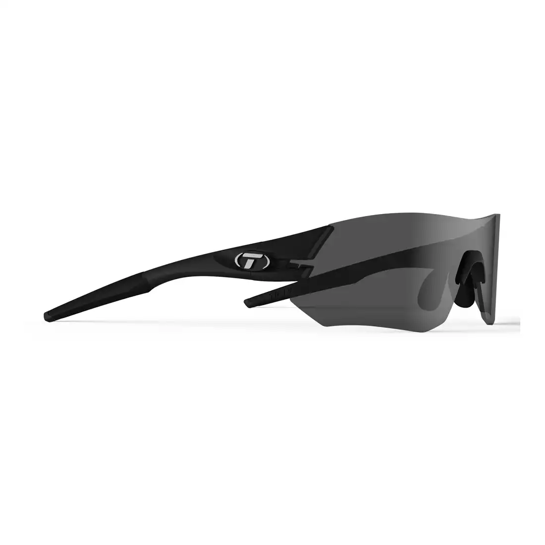 Okulary TIFOSI TSALI matte black (3szkła Smoke, AC Red, Clear) (NEW) TFI-1640100101