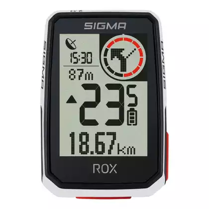 Sigma licznik rowerowy ROX 2.0, biały, X1051