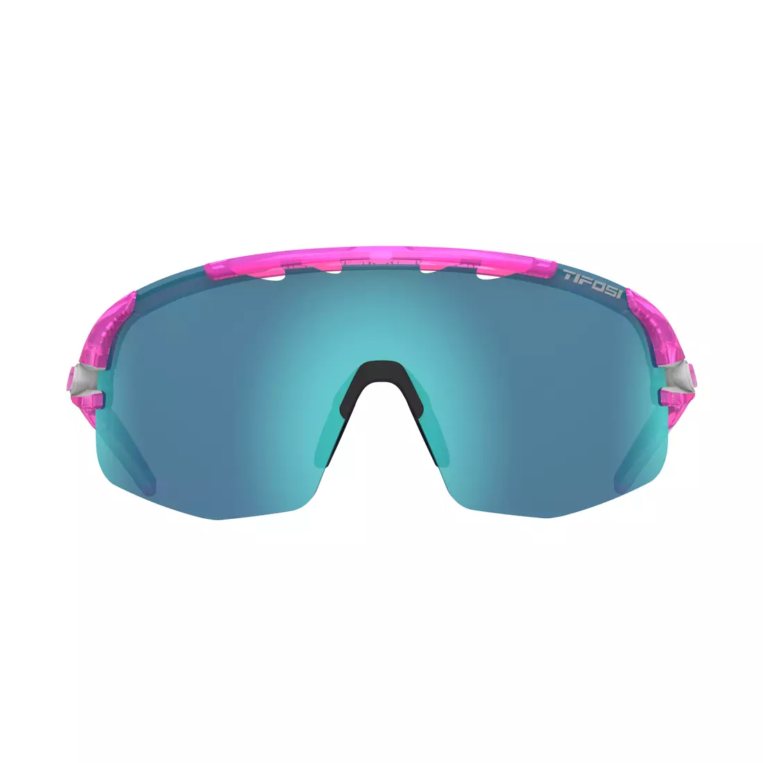 TIFOSI okulary z wymiennymi szkłami SLEDGE LITE CLARION (Clarion Blue, AC Red, Clear) crystal pink TFI-1670104522