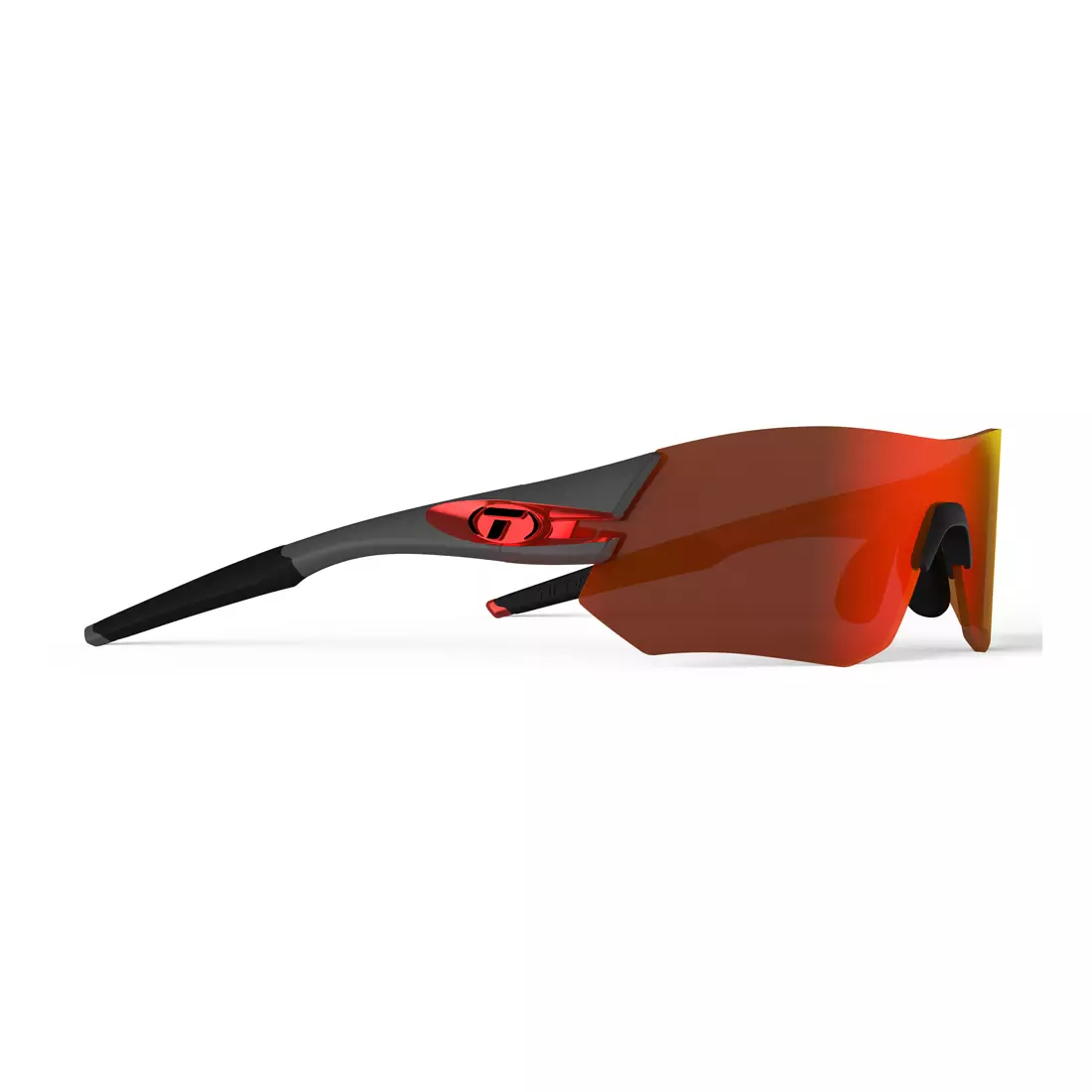 TIFOSI okulary z wymiennymi szkłami TSALI CLARION (Clarion red, AC Red, Clear) gunmetal red TFI-1640109721