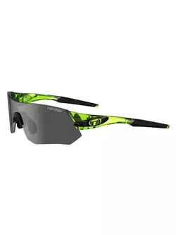 TIFOSI okulary z wymiennymi szkłami TSALI (Smoke, AC Red, Clear) crystal neon green TFI-1640105670