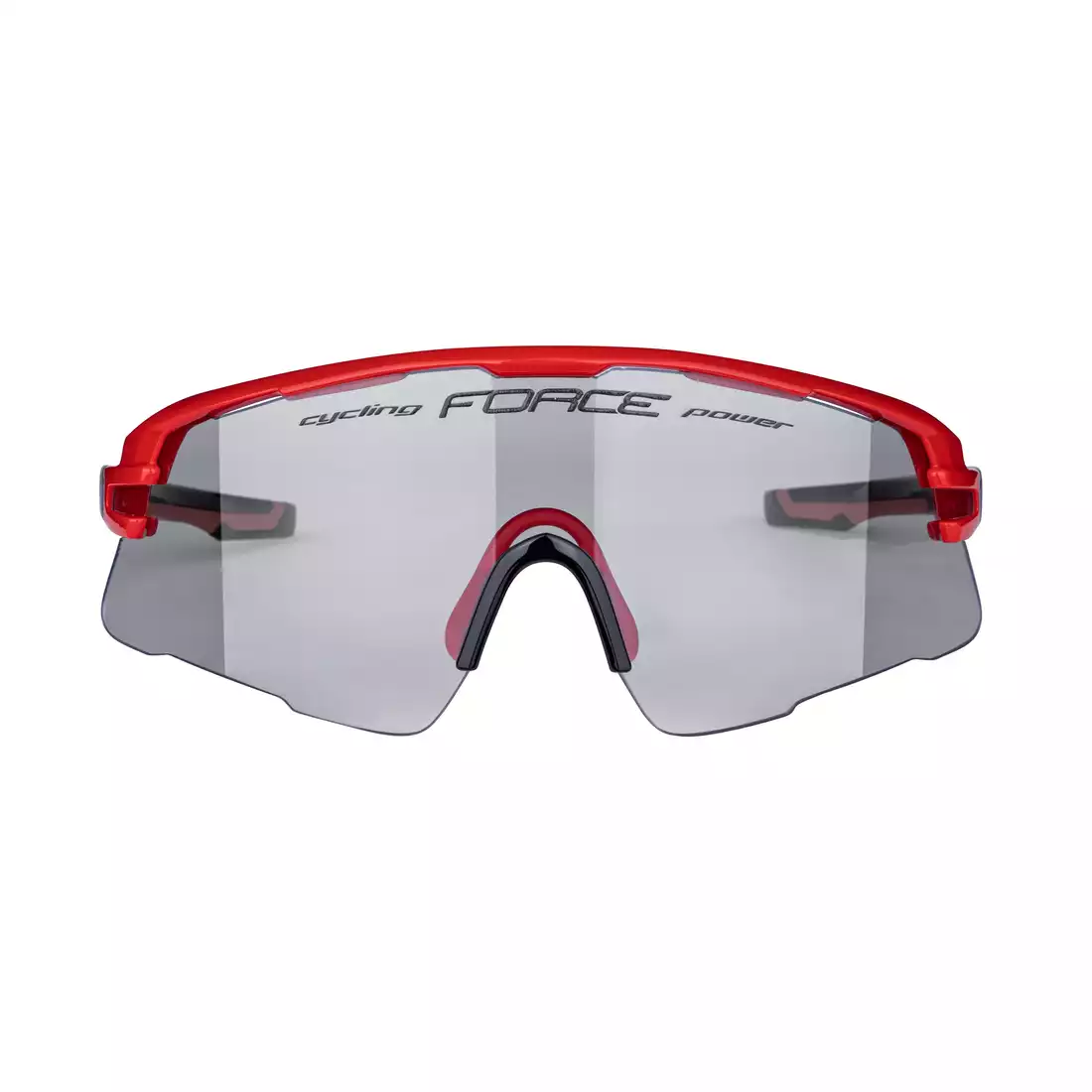 FORCE AMBIENT Okulary sportowe fotochromowe, czerwono-szare