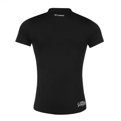 FORCE koszulka sportowa z krótkim rękawem COOL black 90777