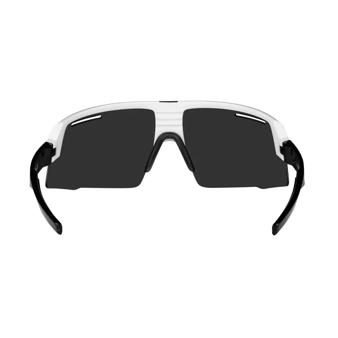 FORCE okulary przeciwsłoneczne IGNITE, biało-czarne, czarne szkła 910945