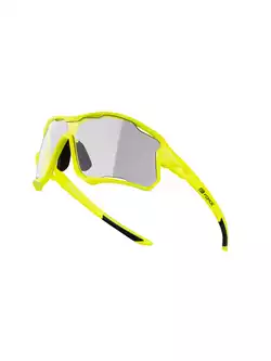 FORCE okulary sportowe EDIE, fluo, szkła fotochromowe 910816