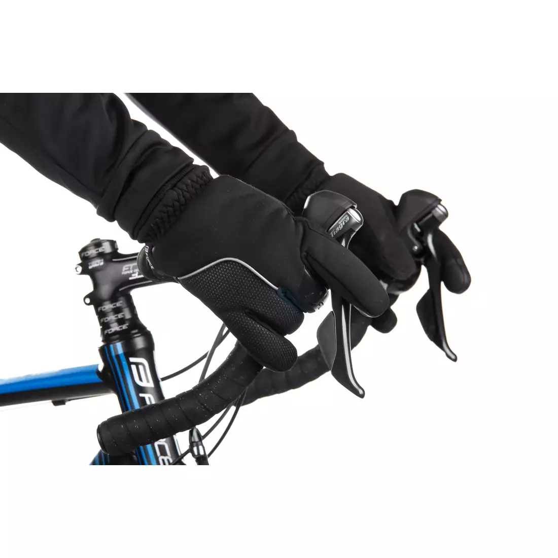 FORCE rękawiczki rowerowe zimowe ARCTIC PRO black 904661