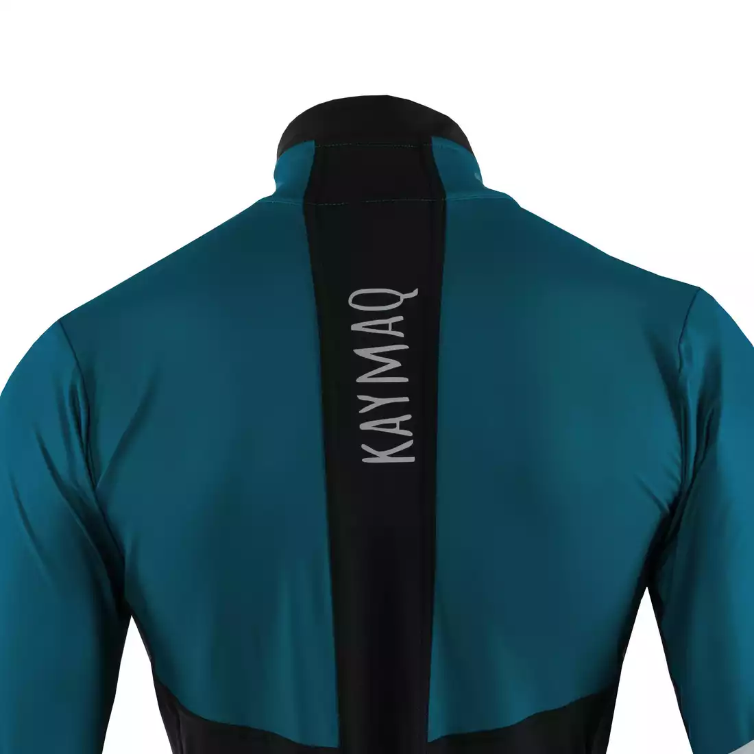 KAYMAQ KYQLS-001 męska bluza rowerowa niebiesko-czarna