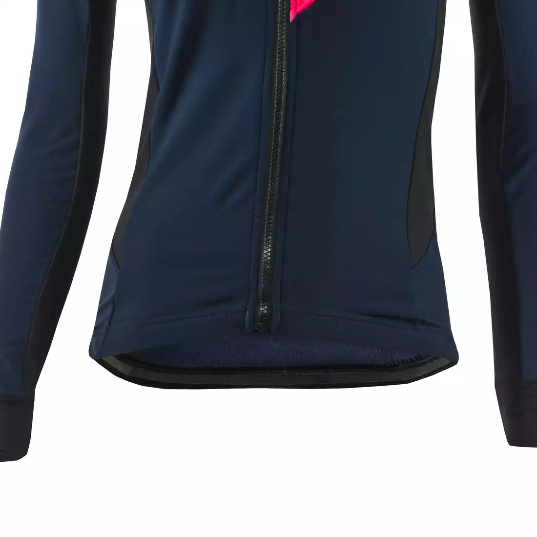 KAYMAQ KYQLSW-100 damska bluza rowerowa niebieski-czarny