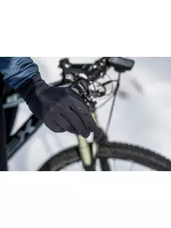 ROGELLI rękawiczki rowerowe zimowe NEOFLEX czarny ROG351051