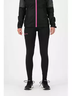 ROGELLI zimowe spodnie do biegania damskie ENJOY black/pink ROG351108