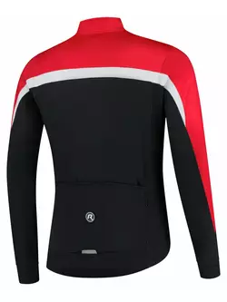 Rogelli Męska ocieplana bluza rowerowa COURSE, czerwona, ROG351005