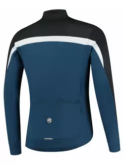 Rogelli Męska ocieplana bluza rowerowa COURSE, niebieska, ROG351006