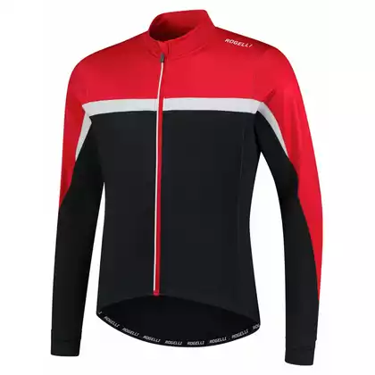 Rogelli Ocieplana bluza rowerowa COURSE, czerwona, ROG351005