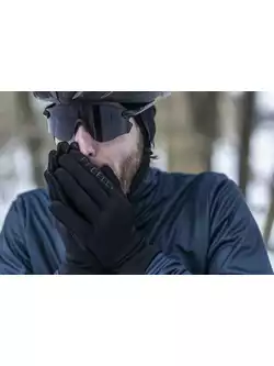 Rogelli rękawiczki zimowe NEOFLEX czarne SROG351051.S