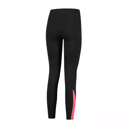 ROGELLI zimowe spodnie do biegania damskie ENJOY black/pink ROG351108