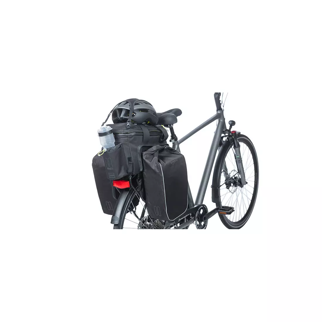 BASIL Sakwa rowerowa, na bagażnik TRUNKBAG XL Pro, 9-36L, black lime 18295