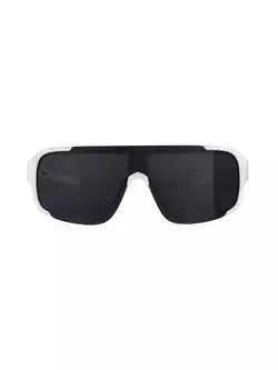 FORCE okulary damskie/młodzieżowe przeciwsłoneczne CHIC, czarno-białe, czarne szkła 90962