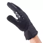 KAYMAQ zimowe rękawiczki rowerowe, czarny GLW-003