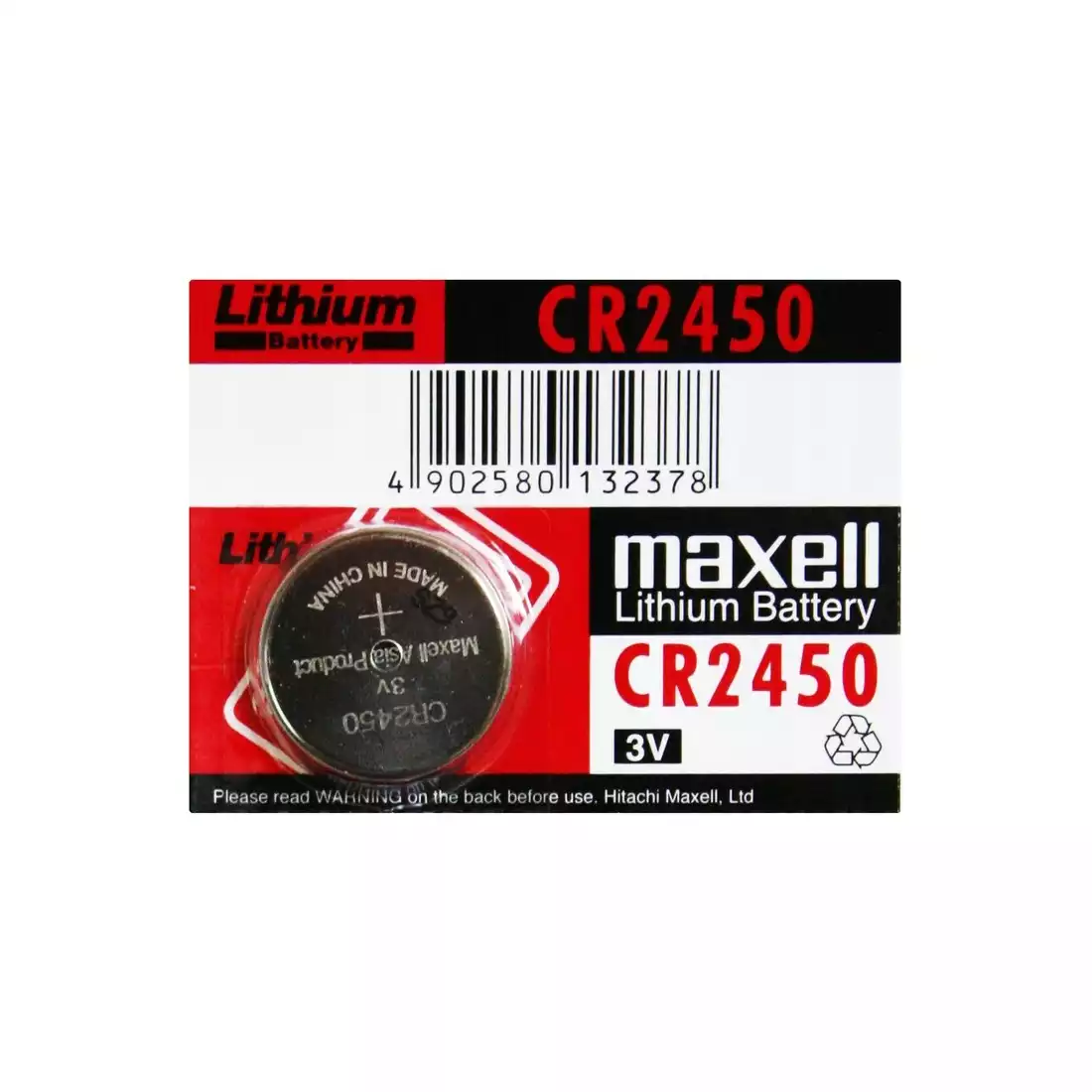 Maxell Bateria CR2450, MAX2450