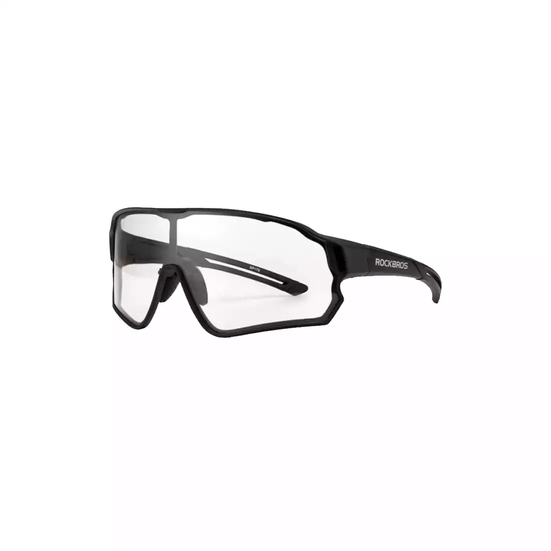 Rockbros 10139 okulary rowerowe / sportowe z fotochromem czarne