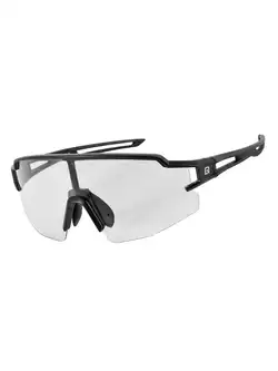 Rockbros 10175 okulary sportowe z fotochromem + wkładka korekcyjna black