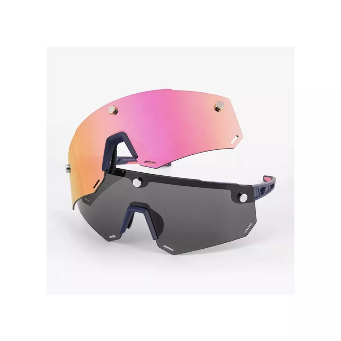 Rockbros SP213BK okulary rowerowe / sportowe z polaryzacją czarne 