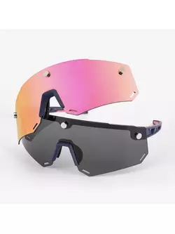 Rockbros SP213BK okulary rowerowe / sportowe z polaryzacją czarne 