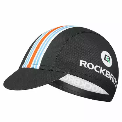Rockbros czapeczka kolarska czarna-wielobarwna MZ10020