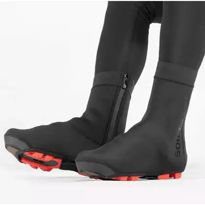 Rockbros wodoodporne ochraniacze na buty rowerowe czarne LF1104