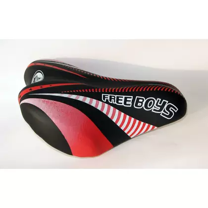 SELLE MONTE GRAPPA siodełko rowerowe dziecięce FLY BABY red 995R