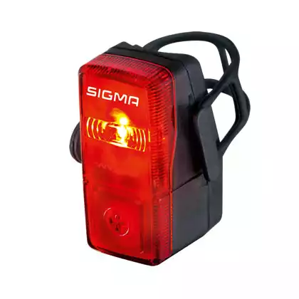 Sigma lampka rowerowa tylna CUBIC FLASH czarna 15915