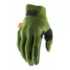 100% COGNITO męskie rękawiczki rowerowe, zielony