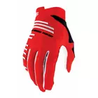 100% R-CORE męskie rękawiczki rowerowe, czerwone