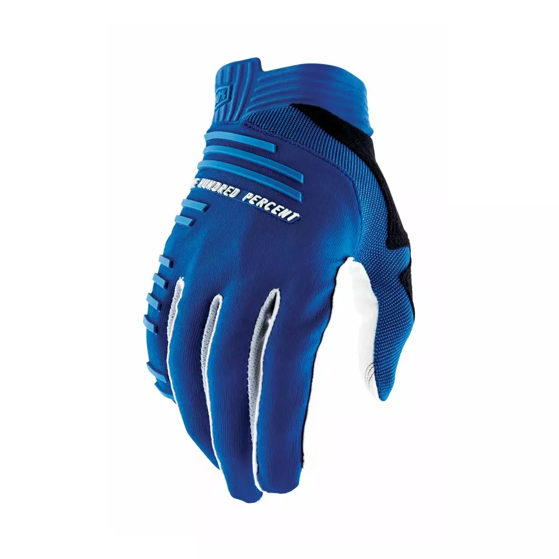 100% R-CORE męskie rękawiczki rowerowe, niebieskie