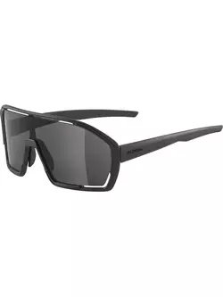 ALPINA Okulary sportowe BONFIRE BLACK MATT - MIRROR BLACK, A8687431