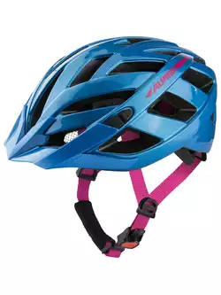 ALPINA PANOMA 2.0 Kask rowerowy, blue-pink gloss