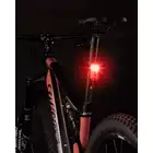 FORCE Lampka rowerowa tylna TONEY 70 LM, 1 x LED, USB 453739