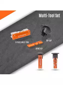 GRANITE narzędzie wielofunkcyjne multitool STASH 30mm pomarańczowy GTKS19OD30-012