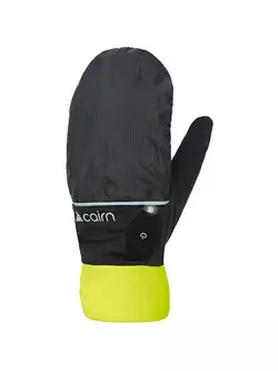 CAIRN rękawiczki do biegania FLASH COVER lemon 090316039