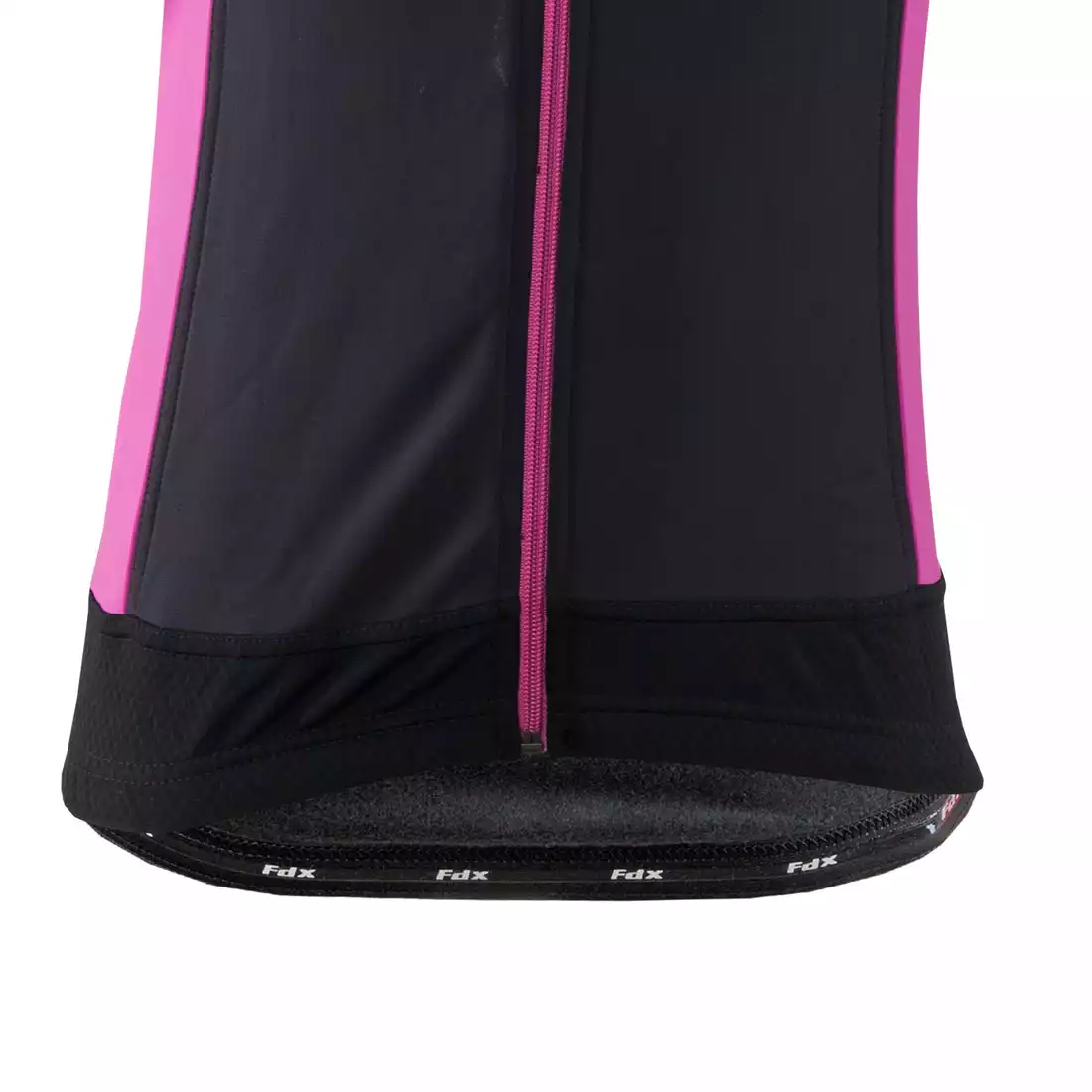 FDX 1450 damska ocieplana bluza rowerowa, fioletowa